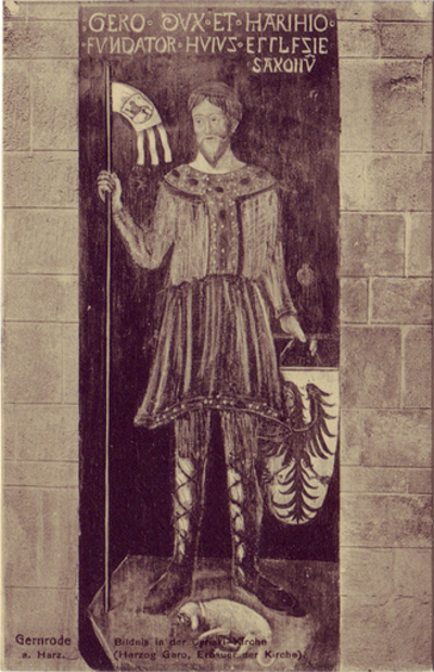 965 gero the great saxon ruler born c